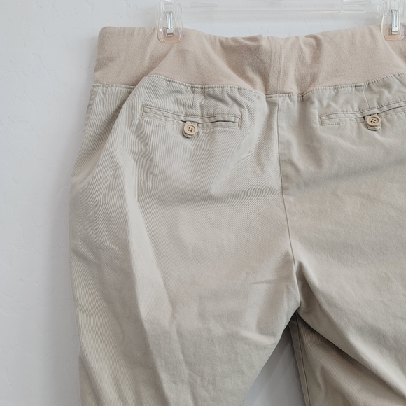 Duo Maternity Cream pants Size Large Maternity - Picture 14 of 14